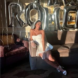 Nana Jacqueline white Airina dress